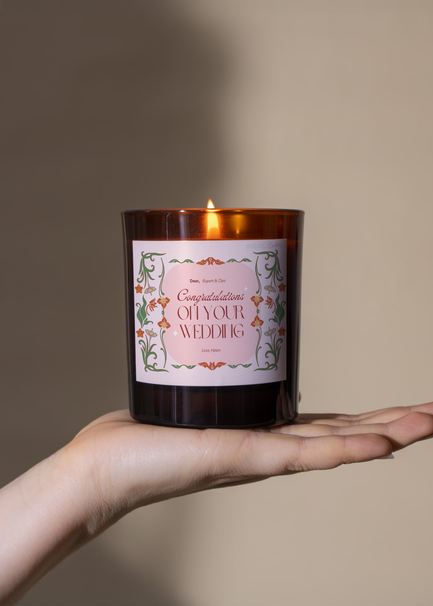 Deco Congratulations Scented Candle