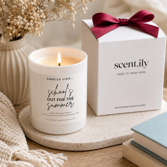 Schools Out Teacher Candle