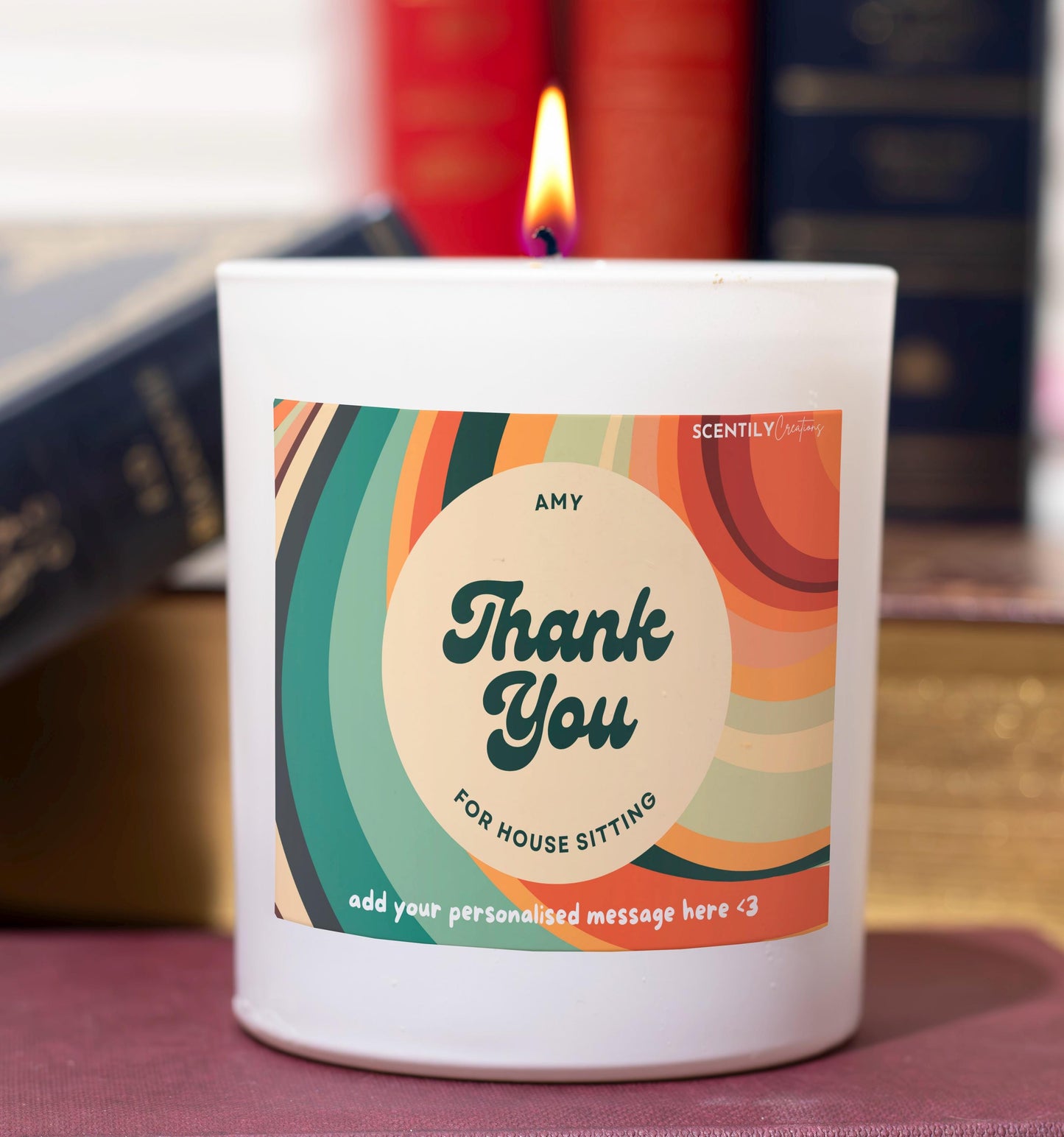 Circles Thank You Scented Candle