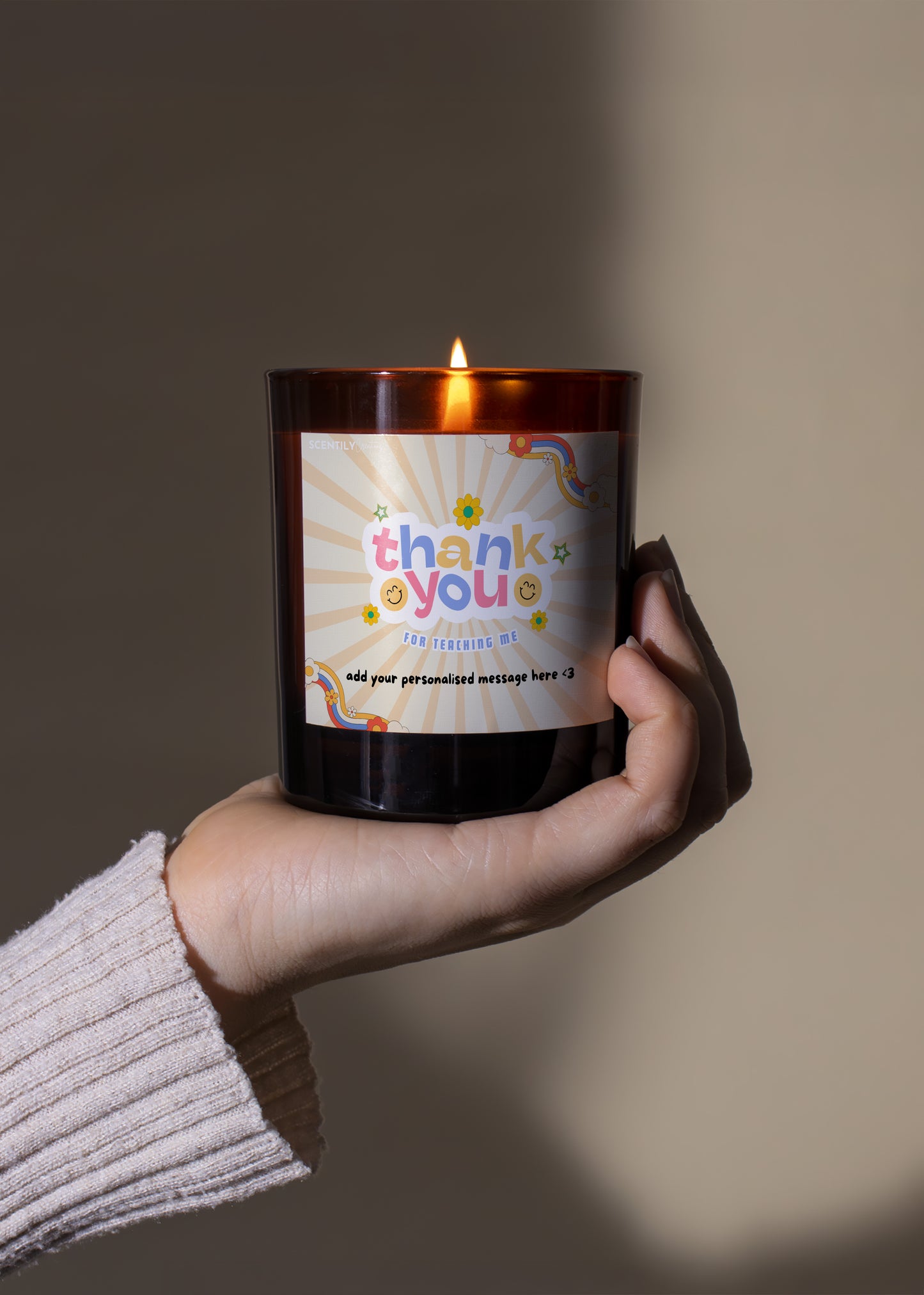 Best Teacher Thank You Scented Candle