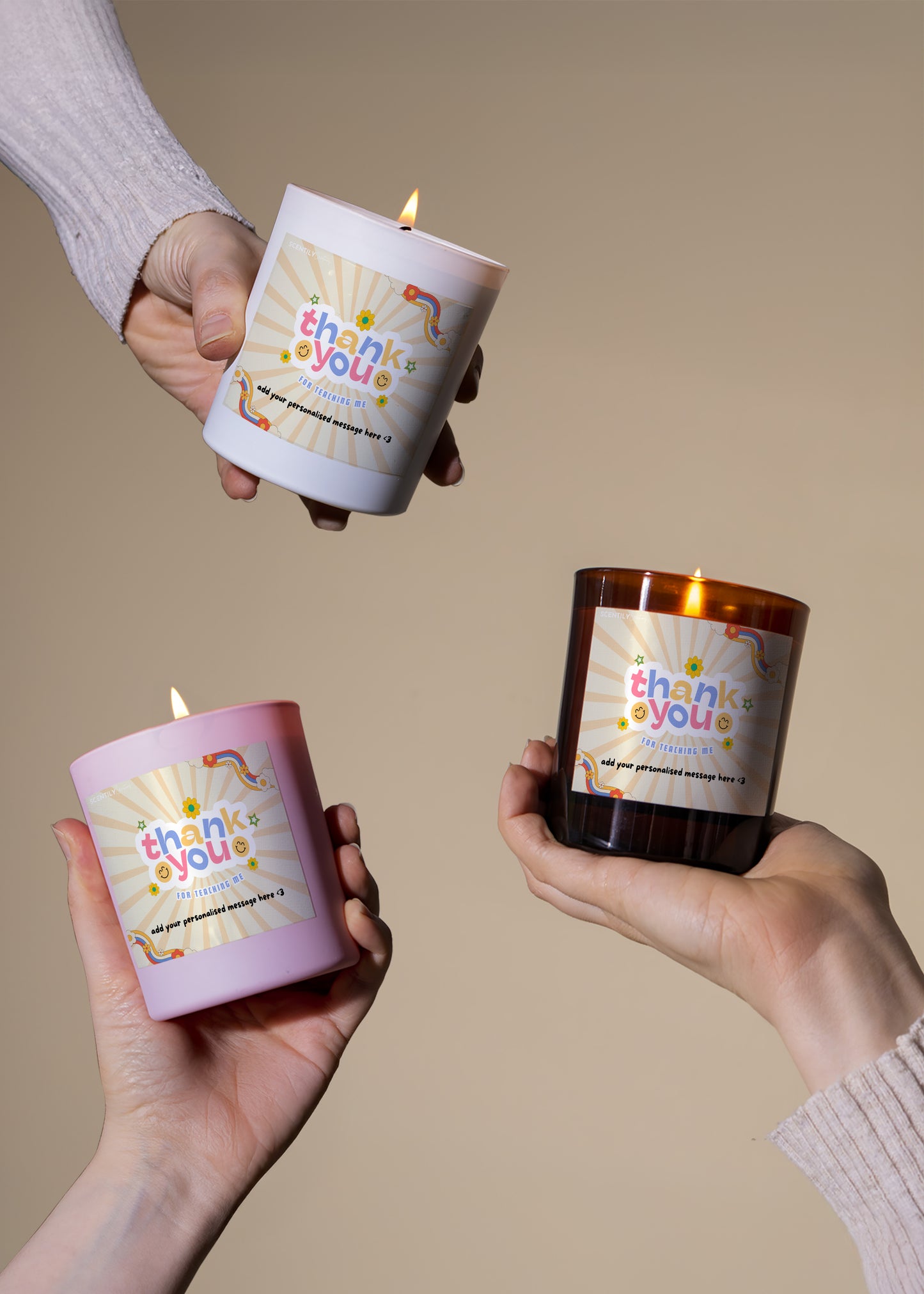 Best Teacher Thank You Scented Candle