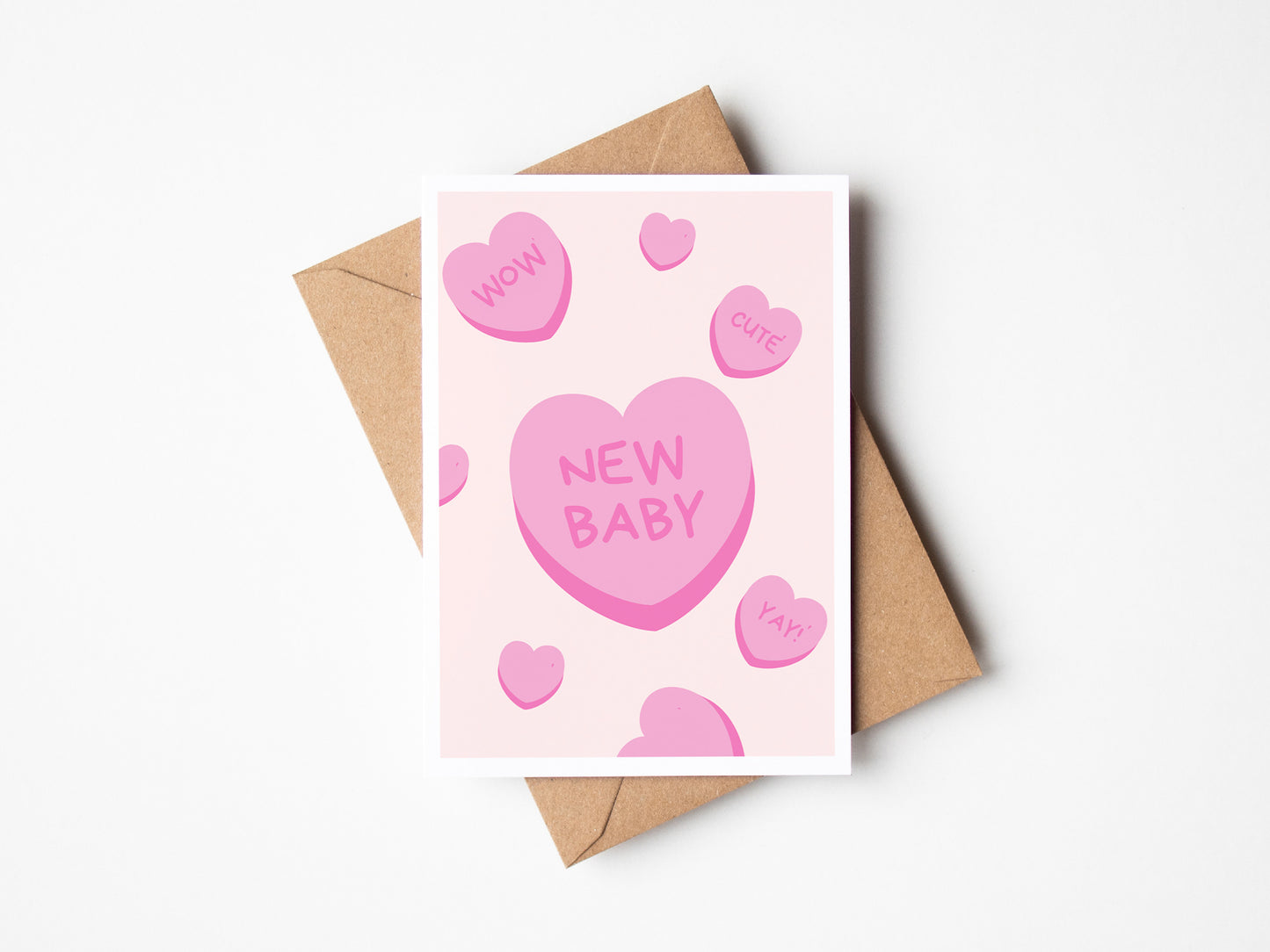 Handwritten New Baby Card
