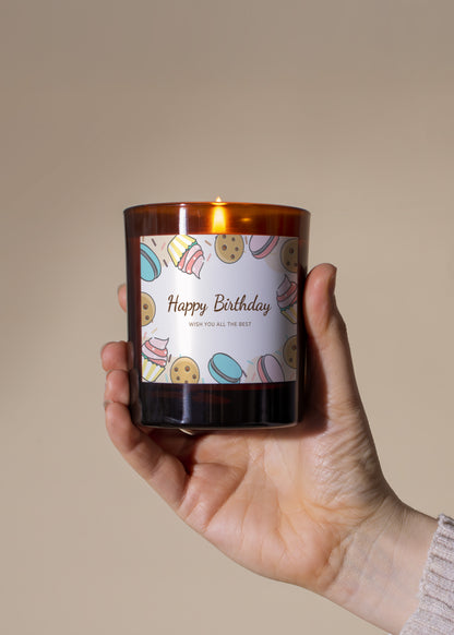 Happy Birthday Sweet Treats Candle