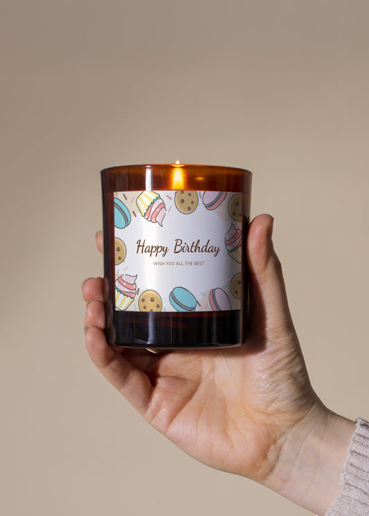 Happy Birthday Sweet Treats Candle