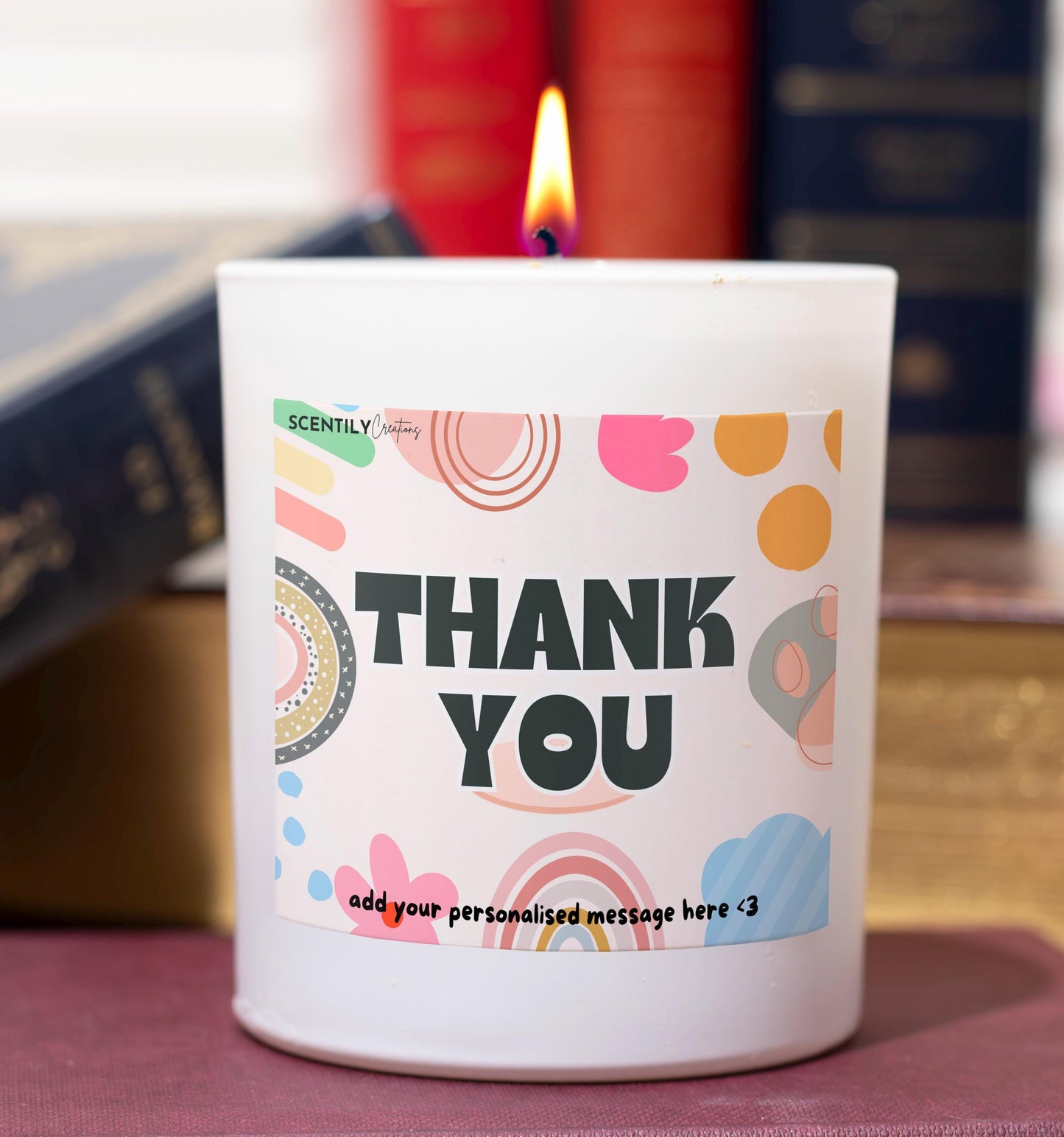 Splat Thank You Scented Candle