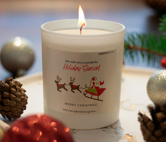 Christmas Reindeer Scented Candle