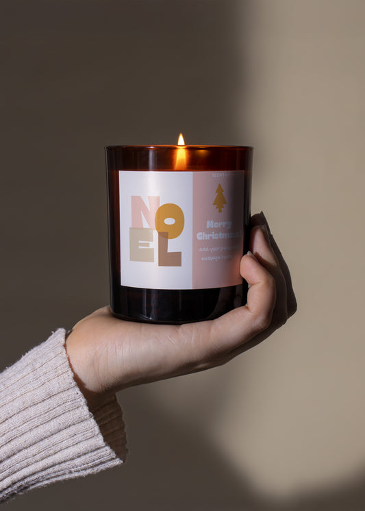 Noel Merry Christmas Scented Candle