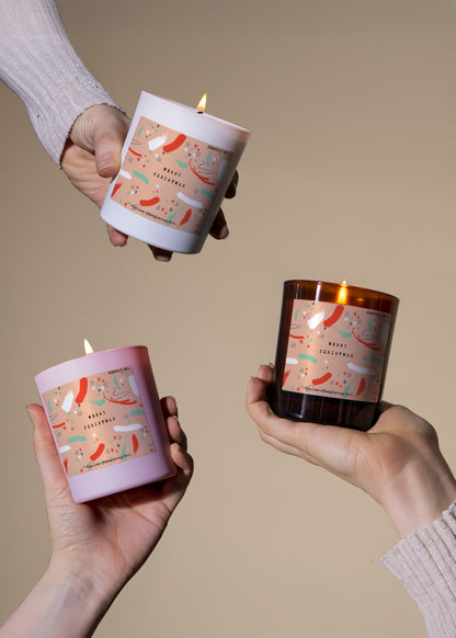 Typewriter Christmas Scented Candle