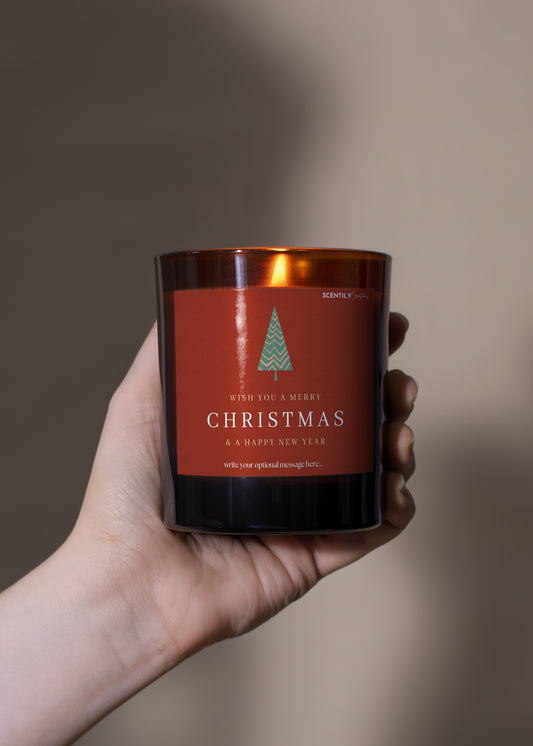 Relaxing Merry Christmas Scented Candle
