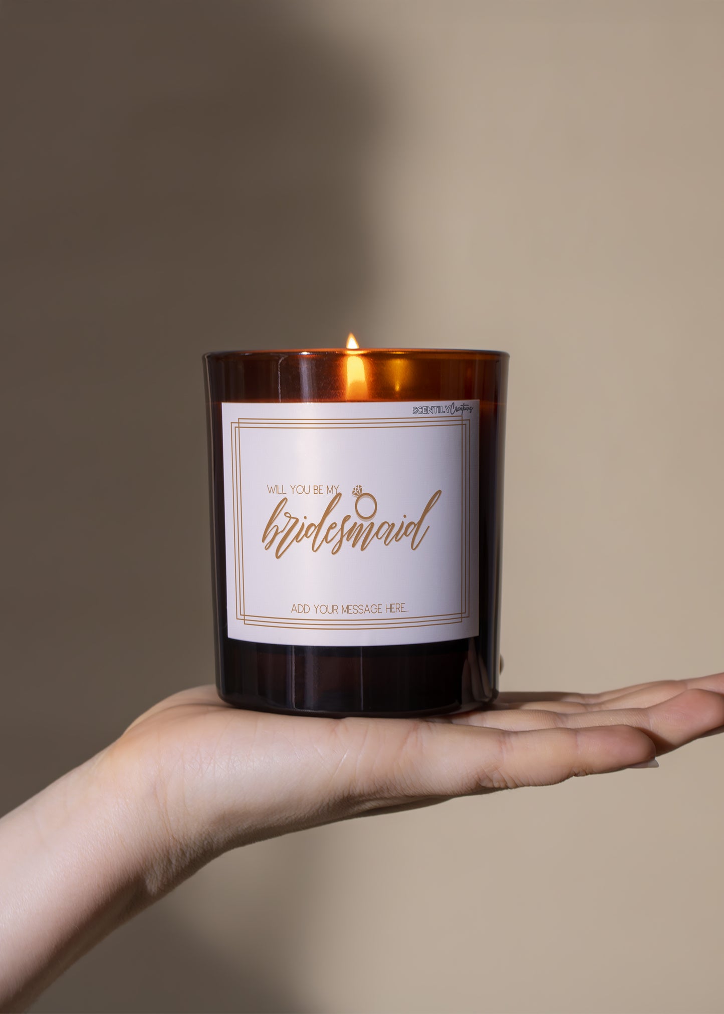 Bridesmaid Ring Scented Candle