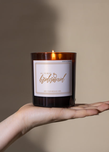 Bridesmaid Ring Scented Candle