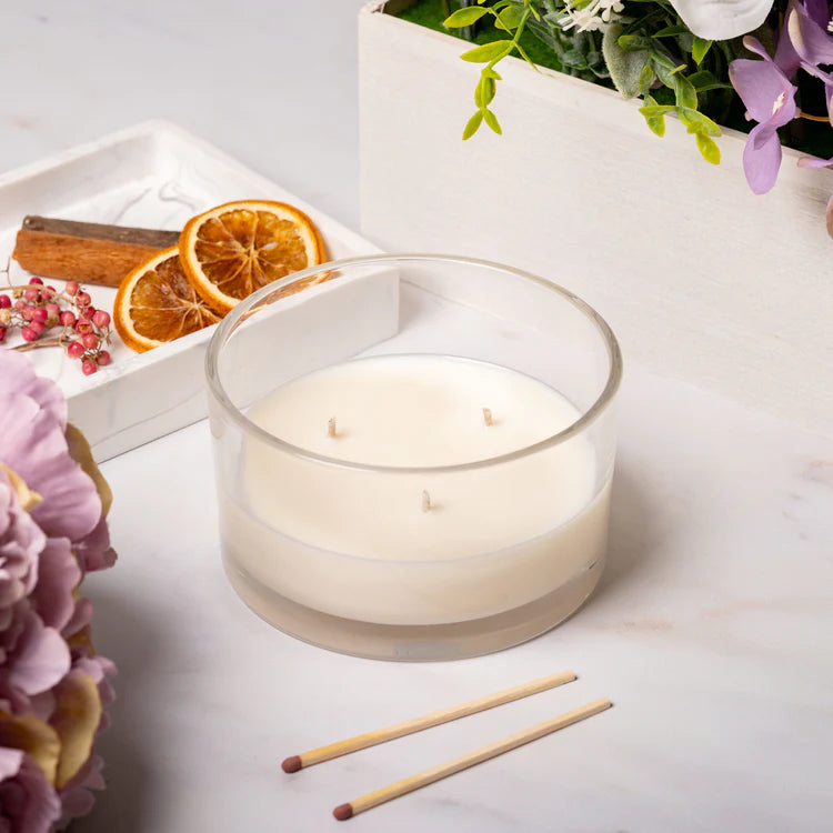 Clear Candle Jar Lid