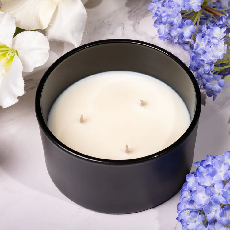 Matte Black Candle Jar Lid