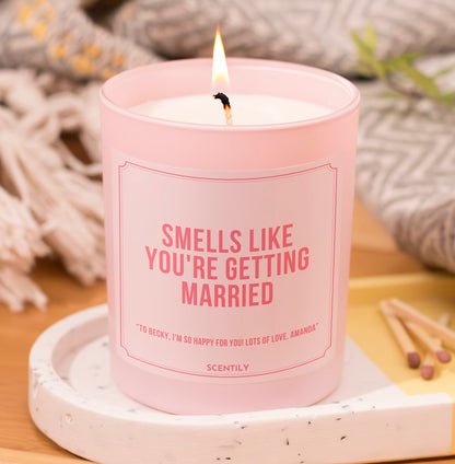 Smells Like You're Getting Married Candle
