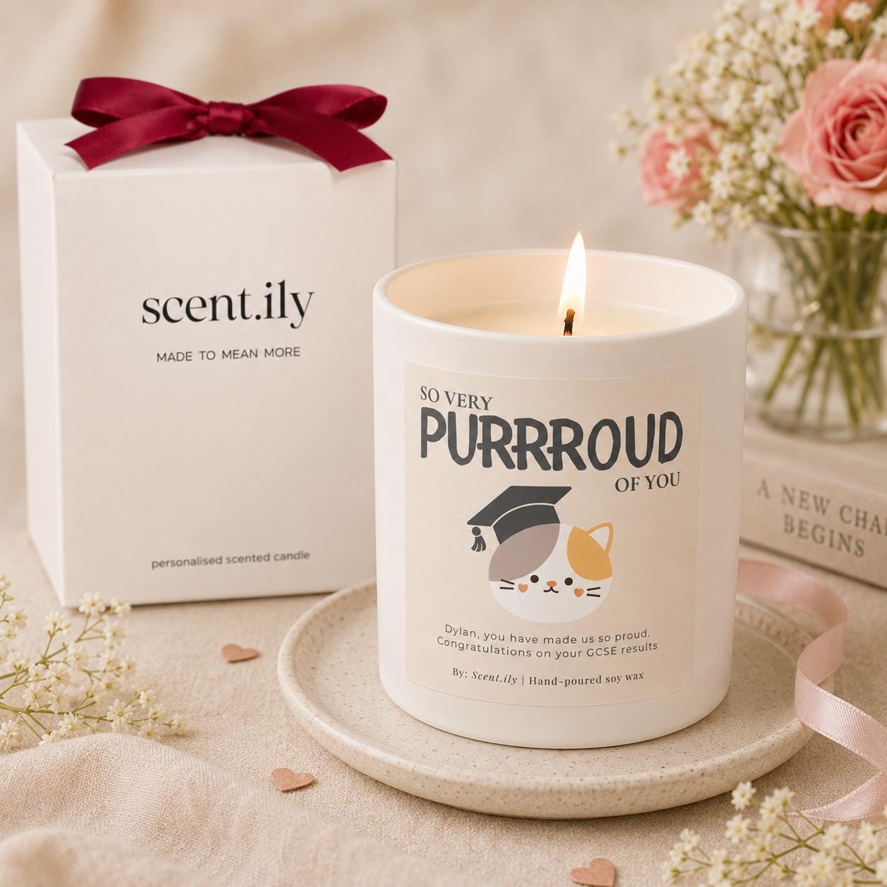 Purrroud Candle