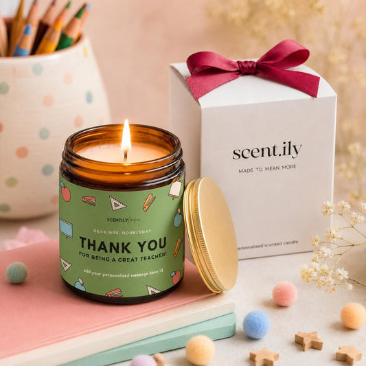 Thank You Classroom Candle