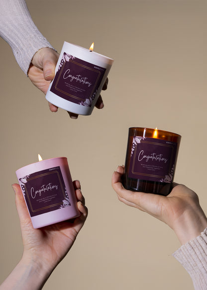 Royal Congratulations Scented Candles