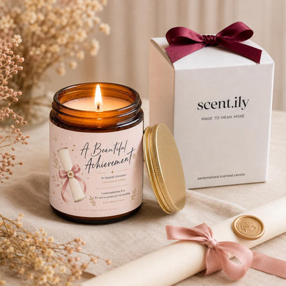 Blush Achievement Amber Candle