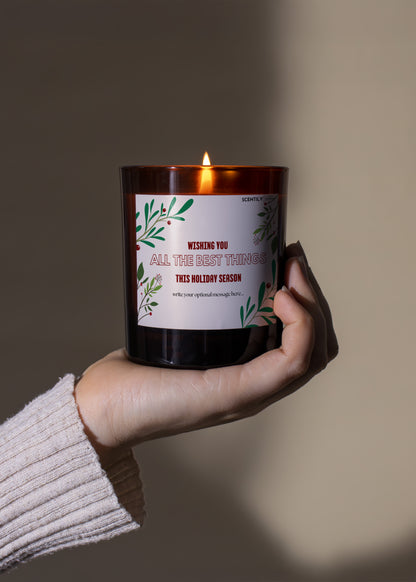 All the Best Holiday Season Scented Candle