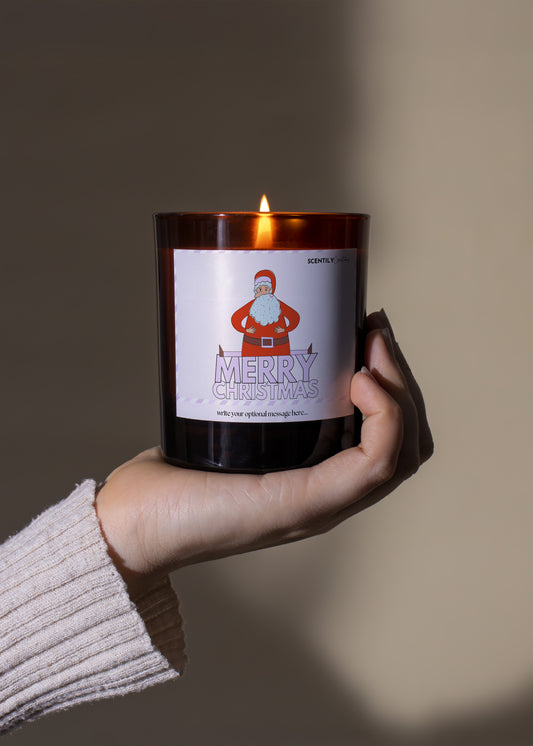 Santa Scented Candle
