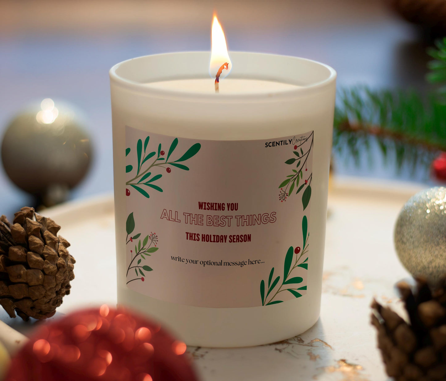 All the Best Holiday Season Scented Candle
