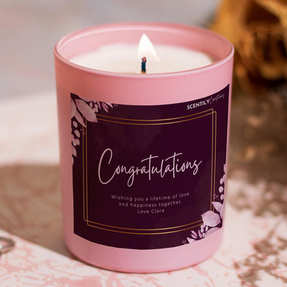 Royal Congratulations Scented Candles