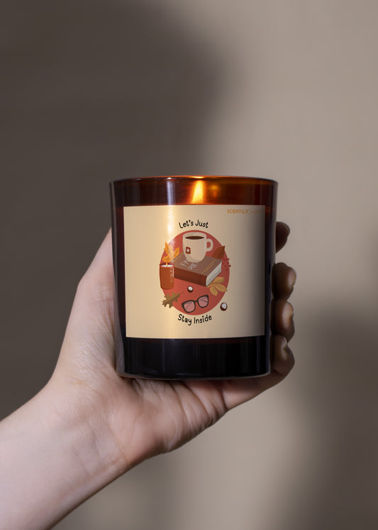 Stay Inside Autumn Scented Candle