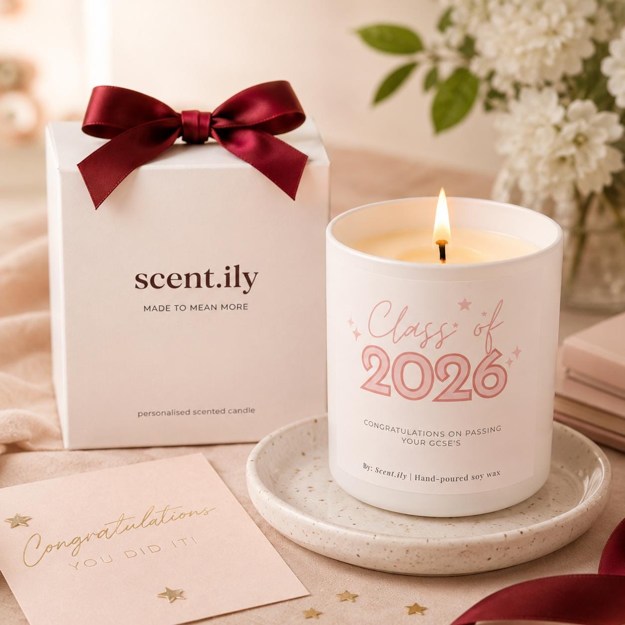 Class of 2026 Candle