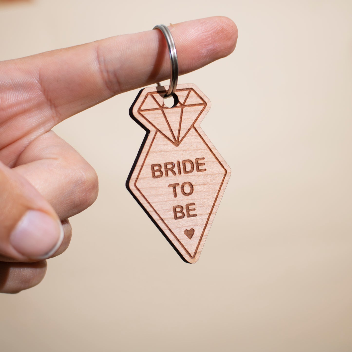 Bride To Be Keyring