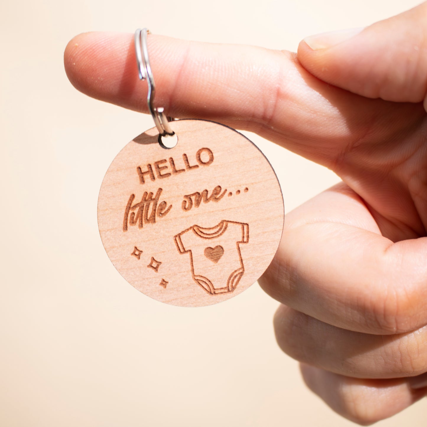 Hello Little One Keyring