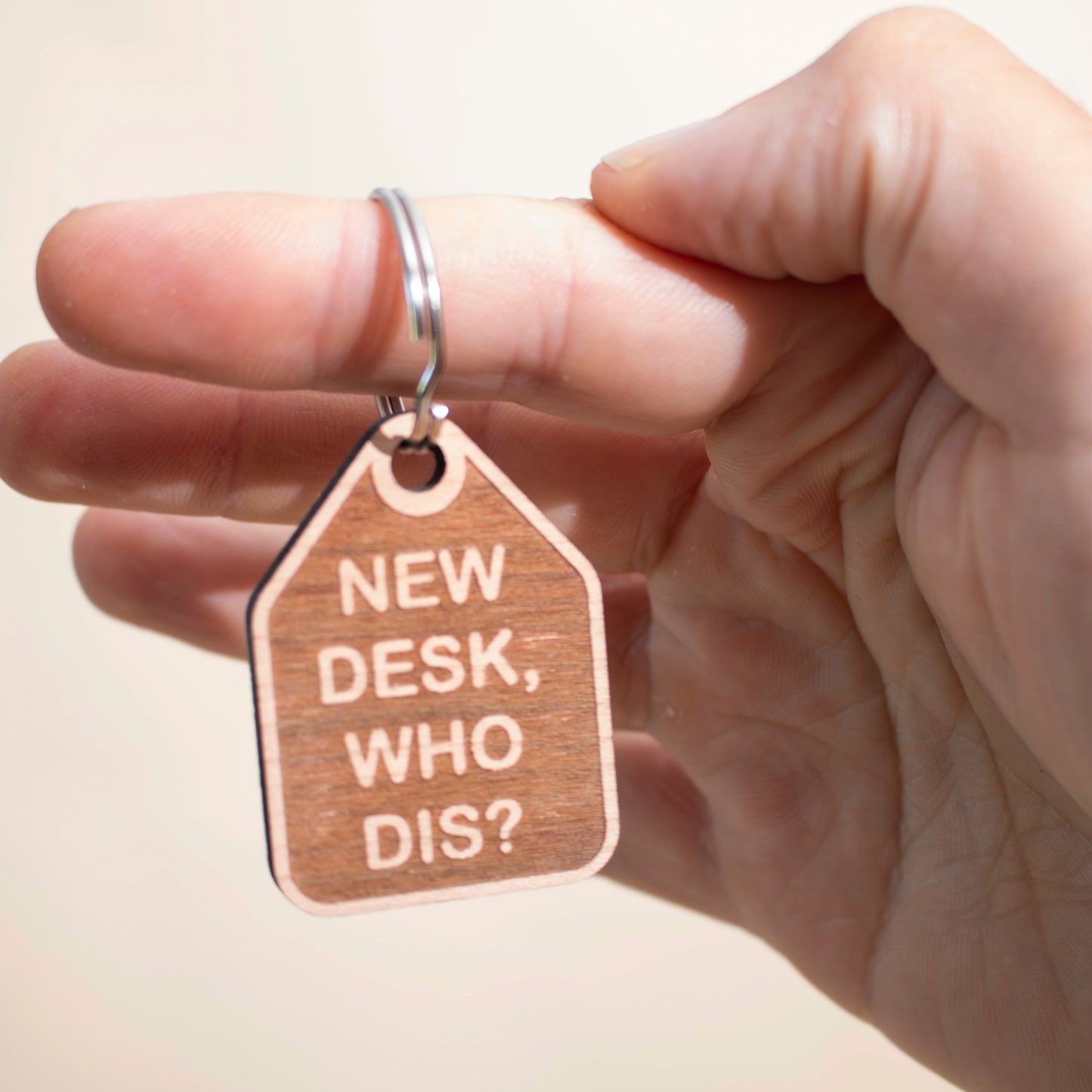New Desk Who Dis? Keyring