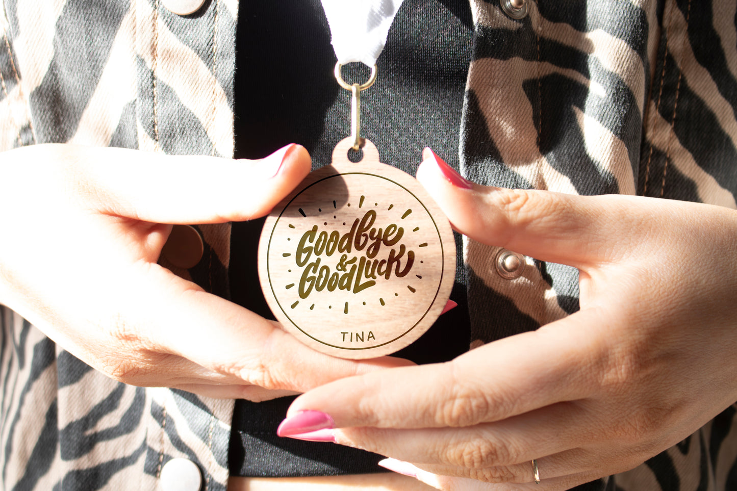 Goodbye & Good Luck Medal