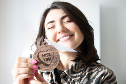 Miss You Heart Medal