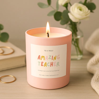 Amazing Teacher Candle