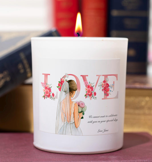Love Wedding Scented Candle