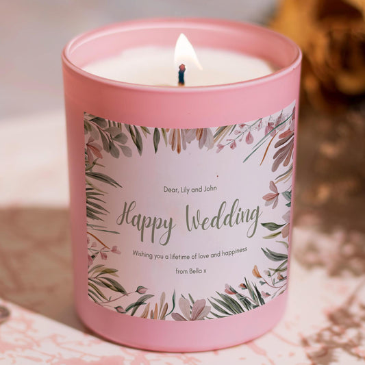 Happy Wedding Scented Candle