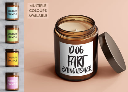 Dog Fart Extinguisher Scented Candle