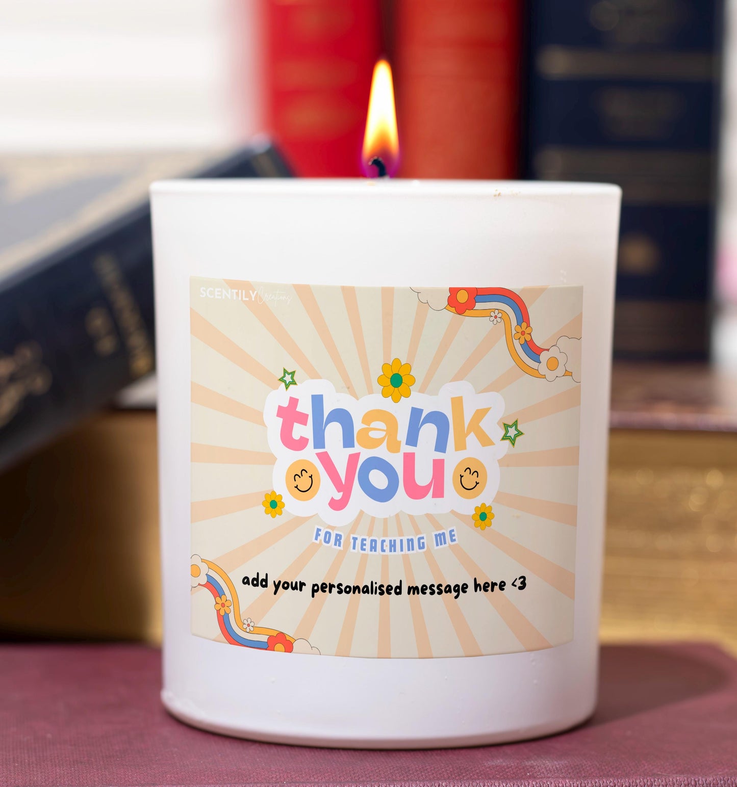 Best Teacher Thank You Scented Candle