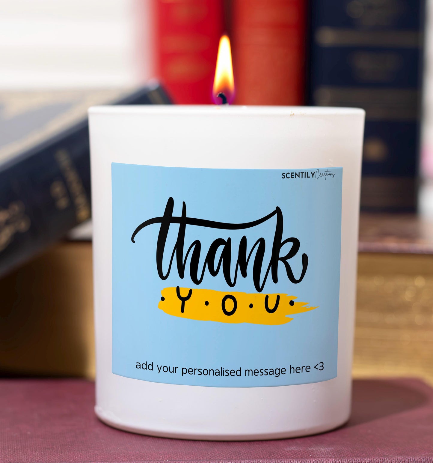 High Lighter Thank You Scented Candle