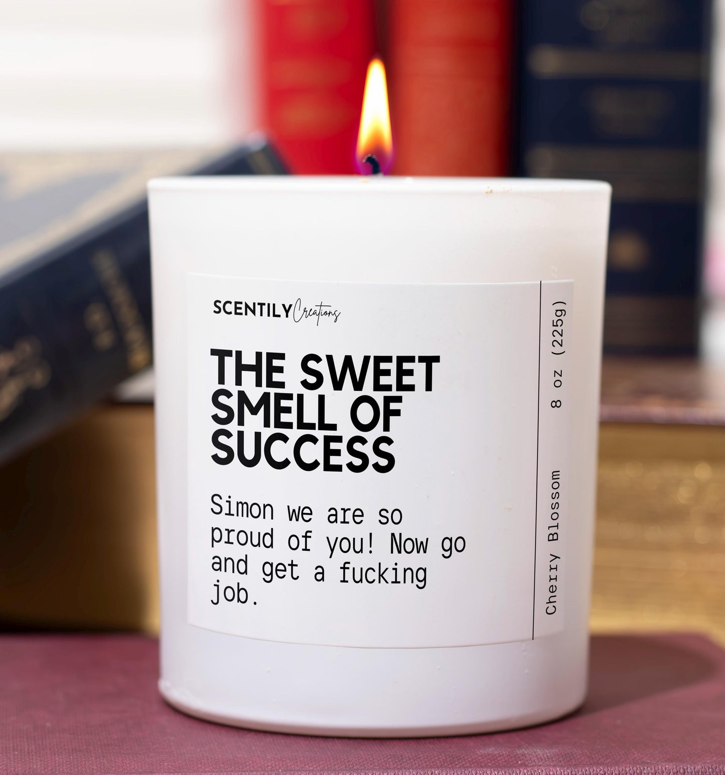 Sweet Success Graduation Scented Candle