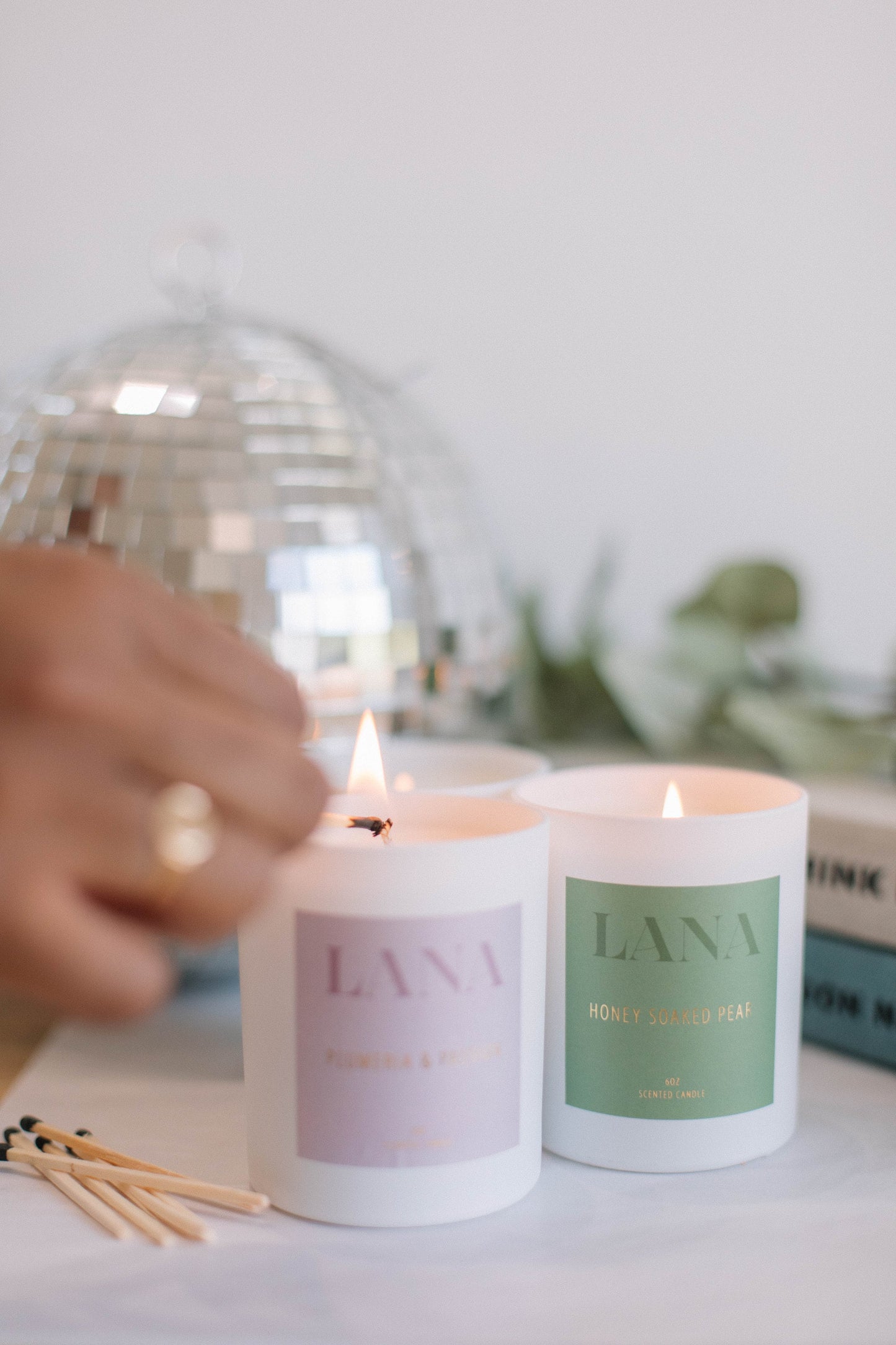 LANA - Passion & Plumeria - Soy Wax Candle