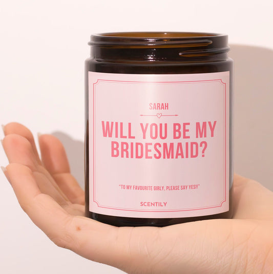 Be My Bridesmaid? Scented Candle