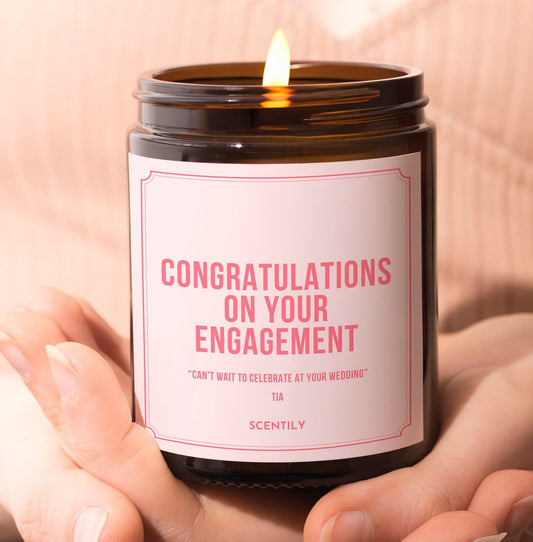 Congrats Engaged Scented Candle