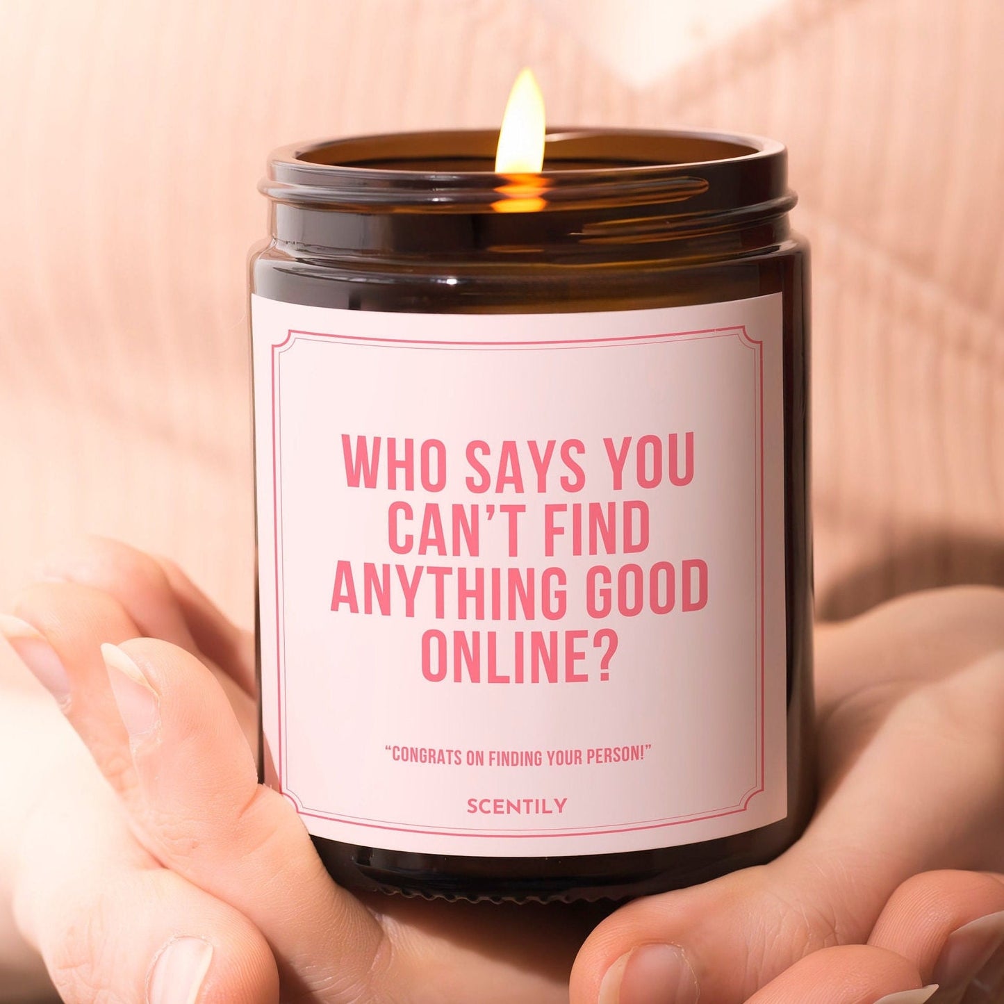 Found You Online Scented Candle