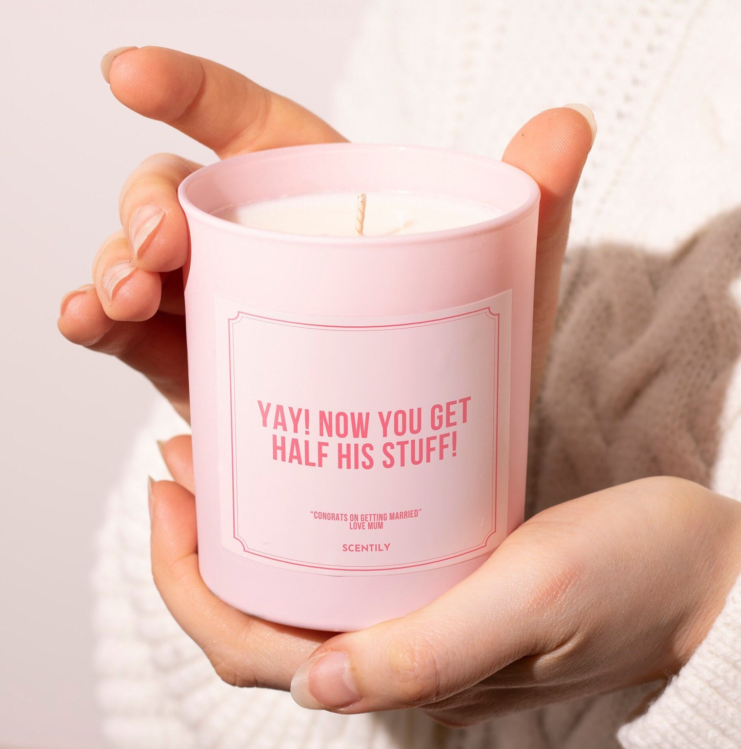 Half His Stuff Scented Candle