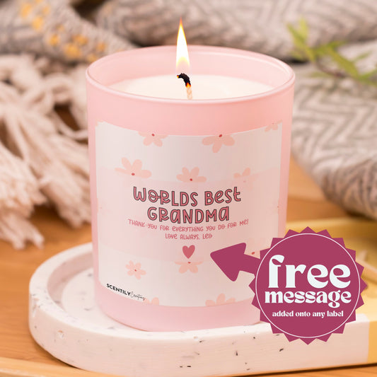 Worlds Best Grandma Scented Candle