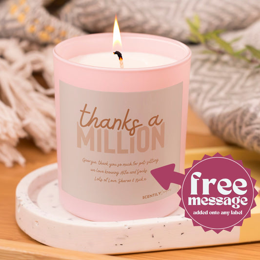 Thank you Scented Candle