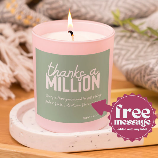 Thanks a Million Scented Candle