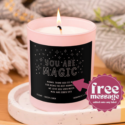 Teacher Thankyou Magic Scented Candle