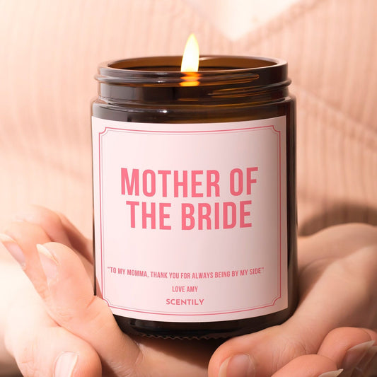 Mother of the Bride Wedding Candle